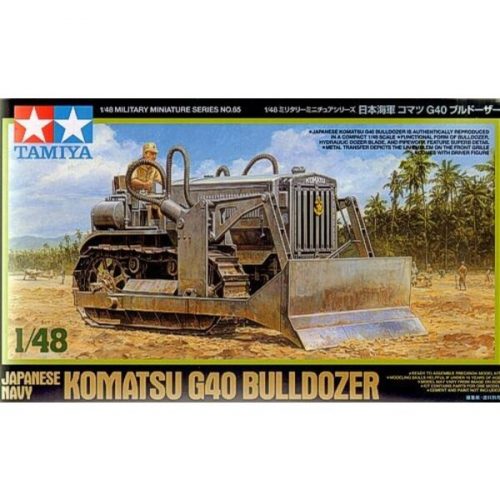 Tamiya - Komatsu G40 Bulldozer - Japanese Navy