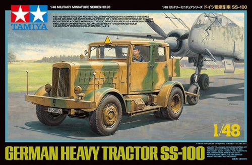 Tamiya - German Heavy Tractor Ss-100 - 1 Figure