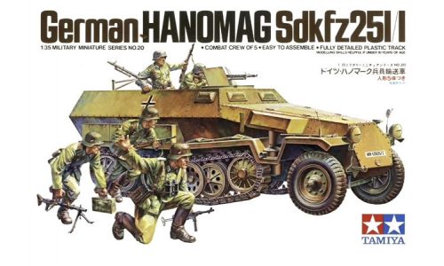 Tamiya - German Hanomag Sonderkraftfahrzeug 251/1 Kit 