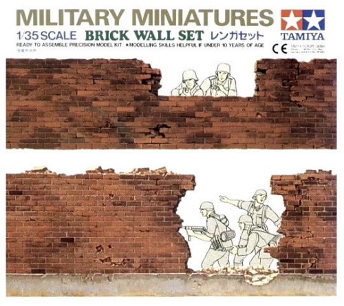 Tamiya - Brick Wall Set 