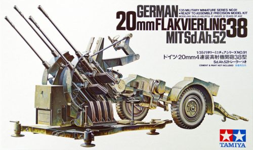 Tamiya - German 2cm Flackvierling 38