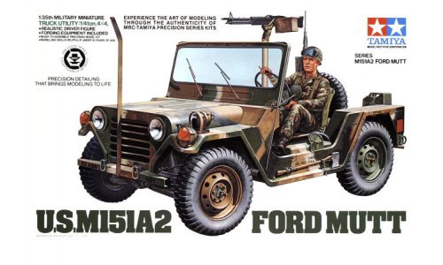 Tamiya - U.S. M151A2 Ford Mutt - 1 Figure 