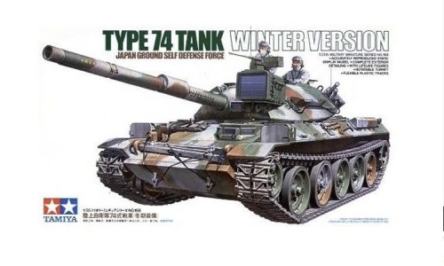 Tamiya - Jgsdf Type 74 Winter Tank Version - 2 Figures 