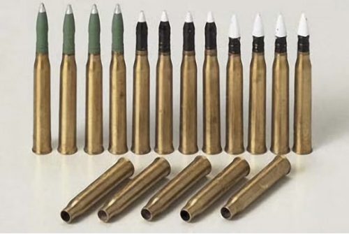 Tamiya - Panther Brass 75Mm Projectiles 