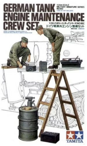 Tamiya - German Tank Maintenance Crew - 2 Figures 