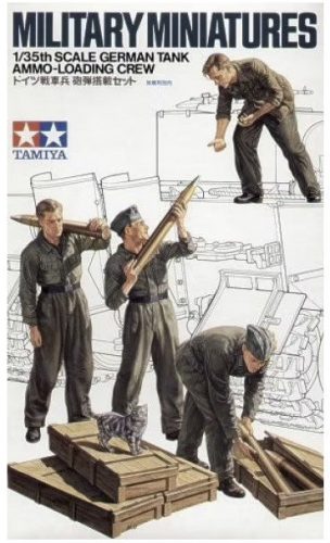 Tamiya - German Tank Ammo-Loading Crew Set 