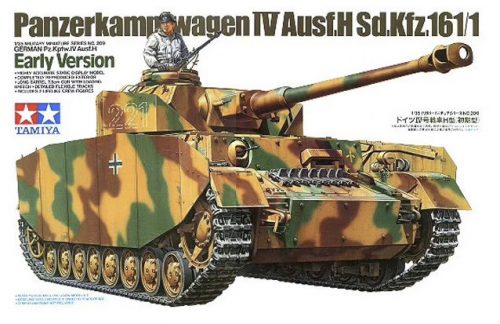 Tamiya - German Panzerkampfwagen Iv Ausf.H Early Version - 1 Figure 