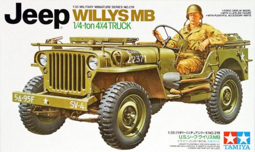 Tamiya - Jeep Willys MB 1/4 Ton Truck - 1 figure