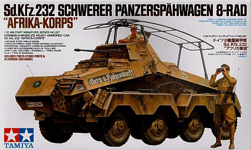 Tamiya - German Sd.Kfz.232 Africa Corps - 8 Wheel