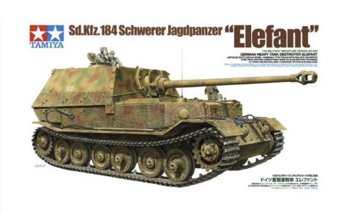 Tamiya - German Tank Destroyer Elefant - 3 figures