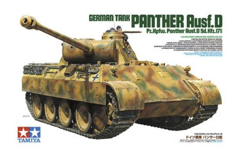 Tamiya - German Tank Panther Ausf.D Pz.Kpfw. Panther Ausf. D (Sd.Kfz. 171)