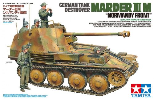 Tamiya - German Tank Destroyer Marder III M, Normandy Front