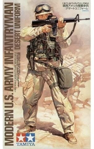 Tamiya - Modern US Infantryman - Desert Uniform