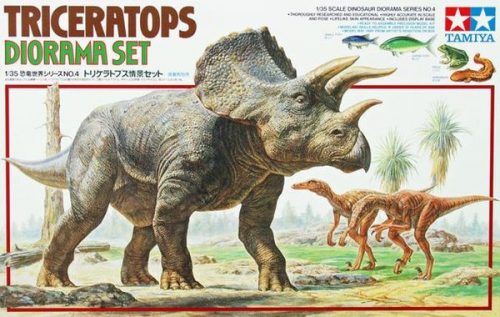 Tamiya - 1:35 T riceratops Diorama Set (Series No.4)