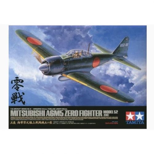 Tamiya - Mitsubishi A6M5 Zero Fighter Model 52 (Zeke) - 2 figures