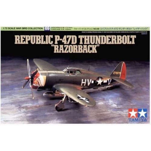 Tamiya - 1:72 Republic P-47D Thunderbolt Razorback