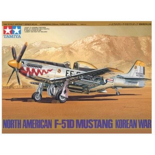 Tamiya - N.A. F-51D Mustang Korean war