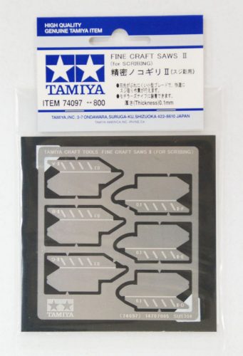 Tamiya - Fine Craft Saws II (for Scribing) (T hickness) 0.1mm