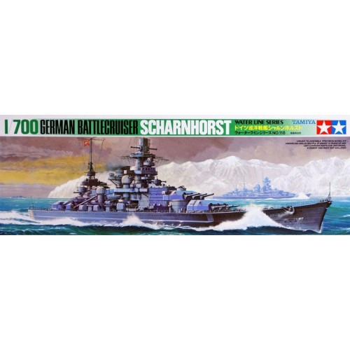 Tamiya - 1:350  German Battle Cruiser Scharnhorst