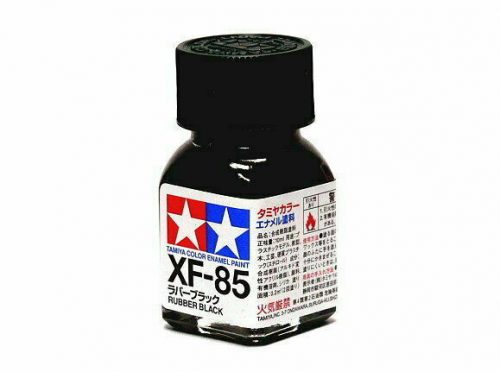 Tamiya - Mini Enamel XF-85 Rubber Black 10 ml