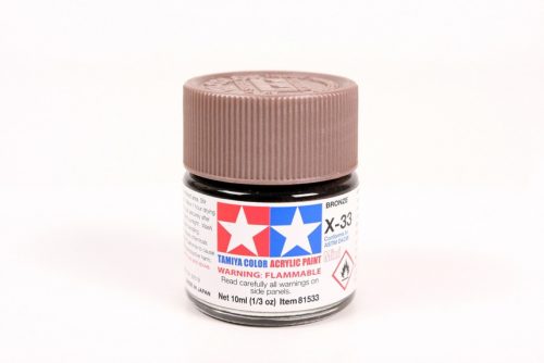 Tamiya - Mini Acrylic X-33 Bronze 10 ml