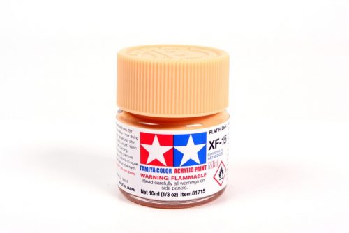 Tamiya - Mini Acrylic XF-15 Flat Flesh 10 ml