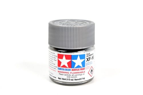 Tamiya - Mini Acrylic XF-16 Flat Alumin 10 ml