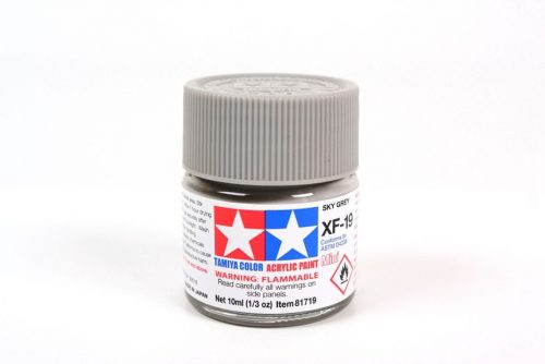 Tamiya - Mini Acrylic XF-19 Flat Sky Grey 10 ml