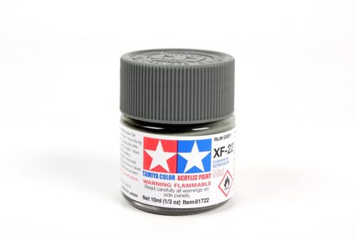 Tamiya - Mini Acrylic XF-22 Flat RLM Grey 10 ml