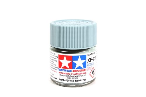 Tamiya - Mini Acrylic XF-23 Flat Light Blue 10 ml