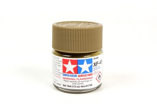 Tamiya - Mini Acrylic XF-49 Flat Khaki 10 ml