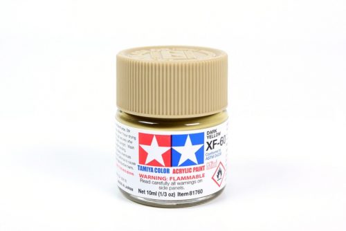 Tamiya - Mini Acrylic XF-60 Dark Yellow 10 ml