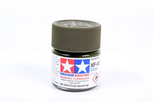 Tamiya - Mini Acrylic XF-62 Olive Drab 10 ml