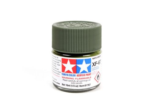 Tamiya - Mini Acrylic XF-67 NATO Green 10 ml