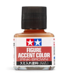 Tamiya - Figure Accent Color (Pink-Brown, enamel, flatt) - 40ml