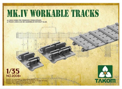 Takom - Mark IV Workable Tracks