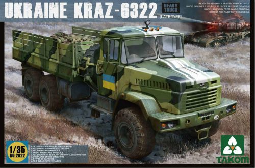 Takom - Ukraine KrAz-6322 Heavy Truck (late type)