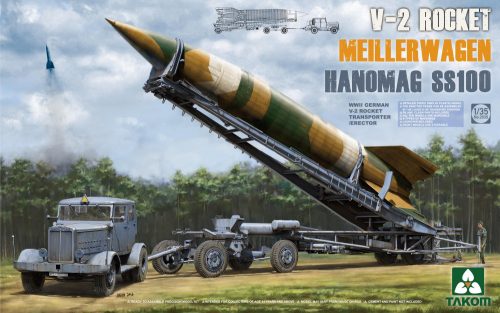 Takom - WWII German V-2 Rocket Transporter/Erector Meillerwagen + Hanomag SS100