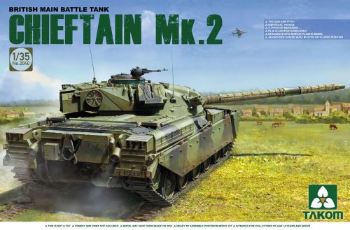 Takom - British Main Battle Tank Chieftain Mk.2