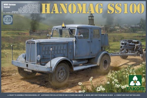 Takom - WWII German Tractor Hanomag SS100