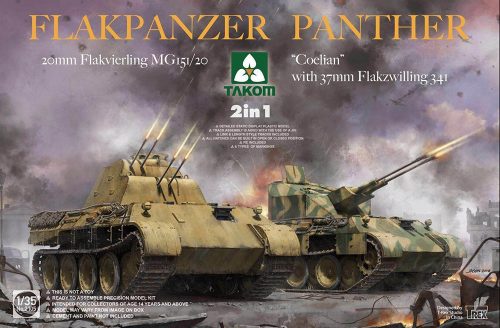 Takom - Flakpanzer Panther 2 in 1