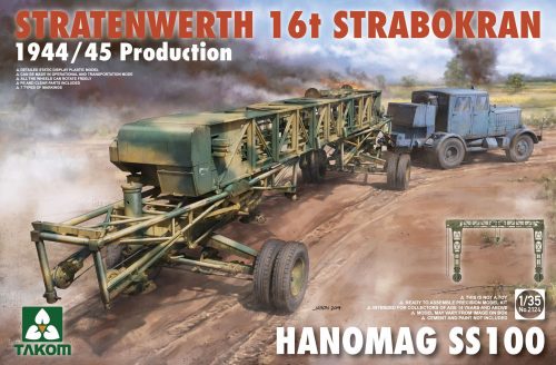 Takom - Stratenwerth 16t Strabokran 1944/45 Production Hanomag SS100