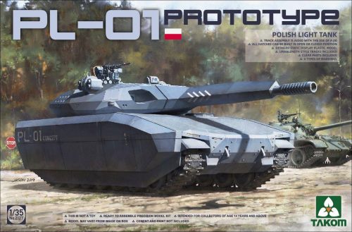 Takom - Polish PL-01 Prototype light tank