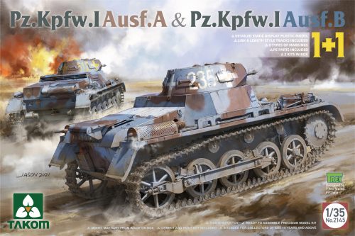 Takom - Pz.Kpfw.I Ausf.A & Pz.Kpfw.I Ausf. B (1+1)