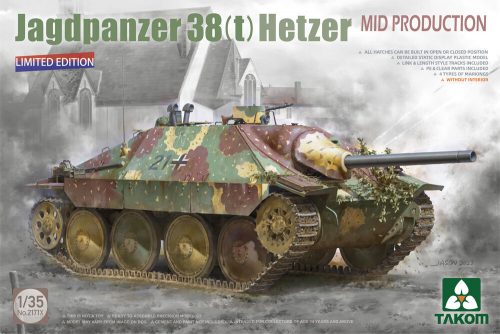 Takom - Jagdpanzer 38(t) Hetzer Mid Production (Limited Edition)