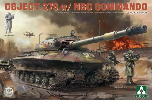 Takom - Object 279 w/ NBC Commando