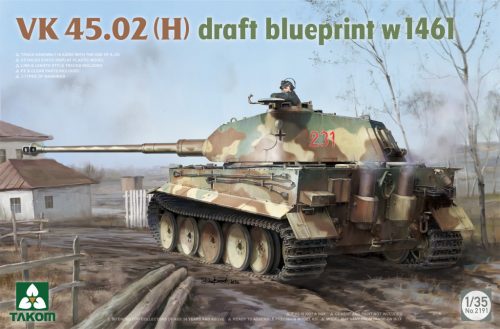 Takom - VK 45.02 (H) draft blueprint w1461