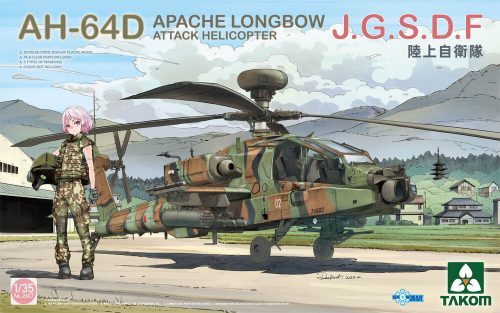 Takom - AH-64D Apache Longbow Attack Helicopter J.G.S.D.F