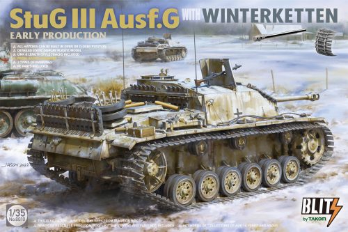 Takom - Stug.III Ausf.G Early Production With Winterketten