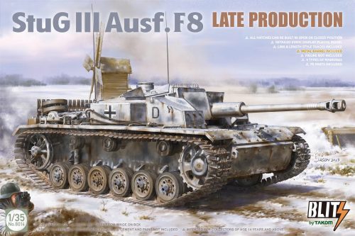 Takom - Stug III Ausf.F8 Late Prodution